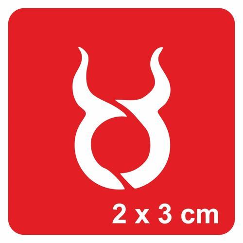 Boğa Burcu Tattoo Geçici Dövme Şablonları Kına Kalıpları