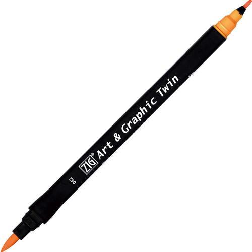 Art & Graphic Twin Marker Çizim Kalemi 42 Light Orange