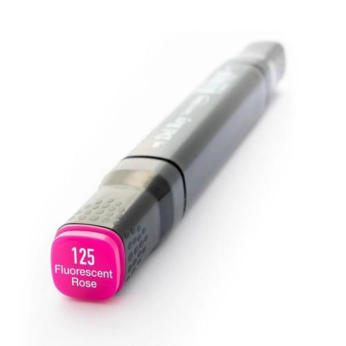 Çift Uçlu Çizim Marker Kalemi 125 Fluorescent Rose