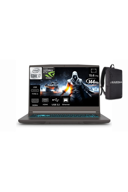 Thın 15 B12Uc-1479Xtr-53 İ7 12650H 64Gb 2Tbssd Rtx3050 W11P 15.6" Fhd144Hz & B12Uc1479Xtrk53