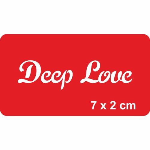 Derin Aşk El Yazısı Font Tattoo Geçici Dövme Şablonları Kına Kalıpları