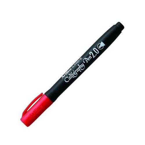 Supreme Kaligrafi Kalemi 2.0 mm. Kırmızı