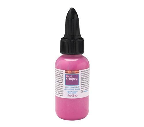 Liquid Sıvı Polimer Kil 30 ml. Metalik Lal Kırmızı
