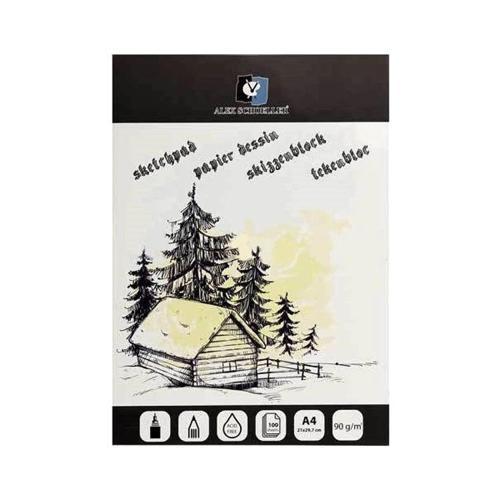 Jumbo Eskiz Çizim Defteri 90 gr. A4 100 yp.