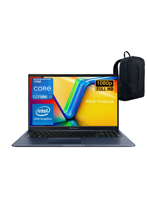 Vivobook 15 X1502Za-Ej2122 Core I7-12700H 16Gb 1Tb Ssd 15.6" Fhd W11 Bilgisayar - Wz Çanta