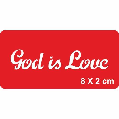 Tanrı Aşktır Tattoo Geçici Dövme Şablonları Kına Kalıpları