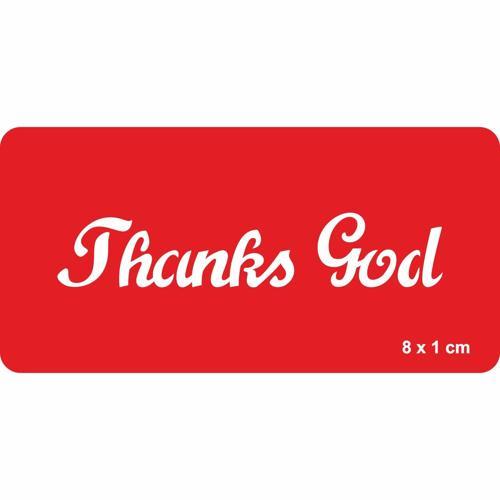 Teşekkürler Tanrım Tattoo Geçici Dövme Şablonları Kına Kalıpları