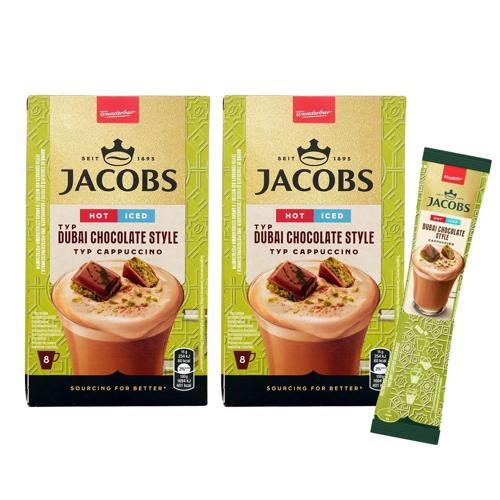 Dubai Çikolatalı Cappuccino 19,5 gr 8 li x 2 Kutu (16 Adet)