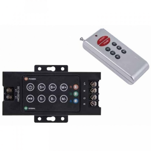 K2 KLD104 360W RGB LED Kontrol Paneli | Uzaktan Kumandalı Aydınlatma Sistemi | 12V-24V DC