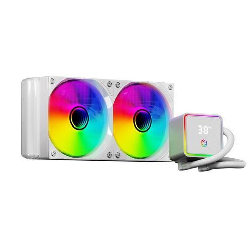 FCL-240W 240mm ARGB LGA1851/1700 & AM5 Beyaz Sıvı Soğutma