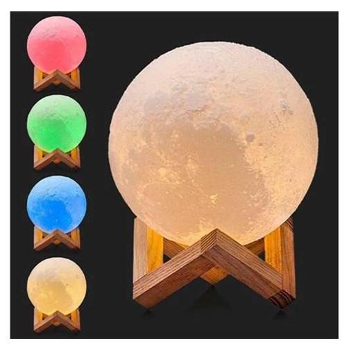 Misyon İnter Ponte 3D Moon Space Lamba 13Cm