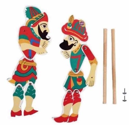 Hacivat Karagöz Kukla Seti - 4 adet
