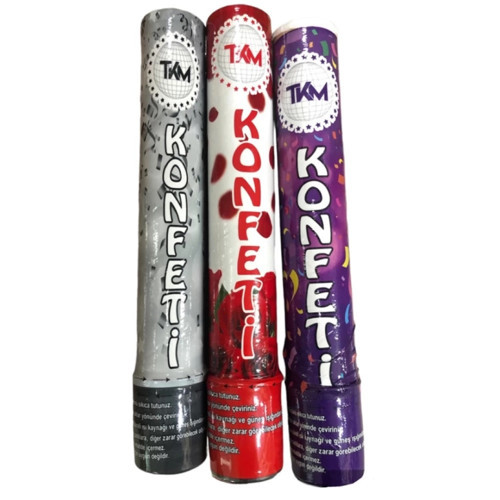 Tkm Konfeti Gümüş - 1 adet