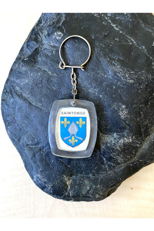 Avrupa Saintonge Yazılı Plastik Anahtarlık No 54
