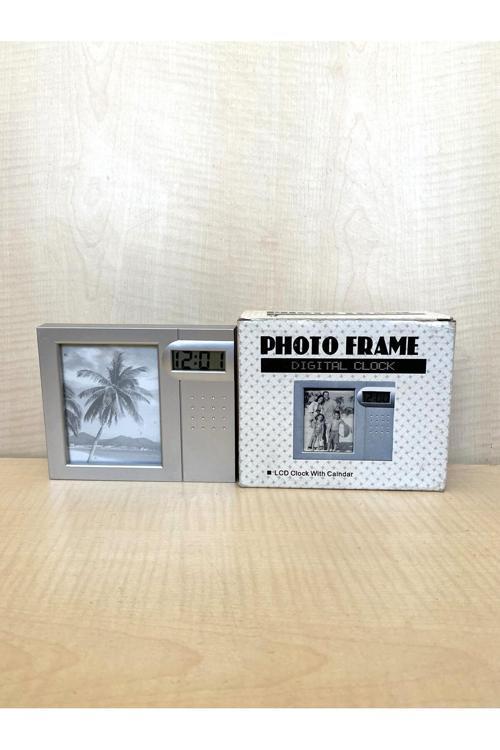 Fotoğraf Çerçeveli Dijital Saat Masa Saati