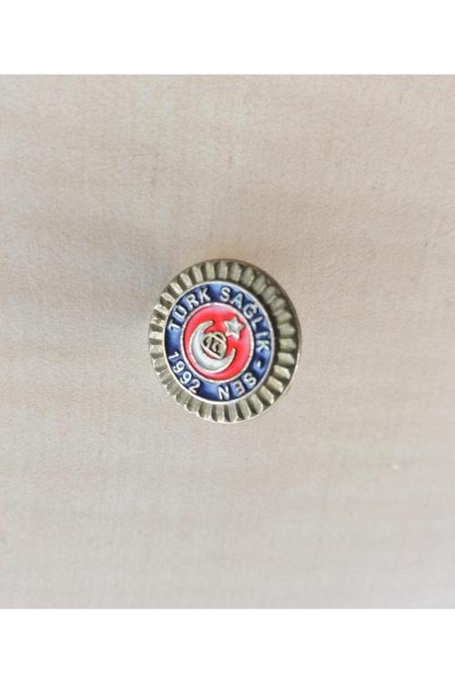 Vintage 1992 Türk Sağlık Sendikası Rozet Yaka Rozeti Broş