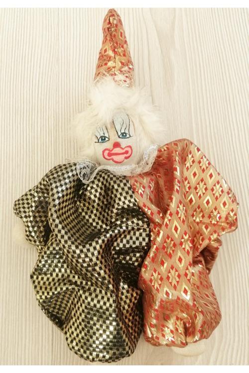 1 Adet Avrupa Bez Bebek Palyaço Oyuncak Bebek
