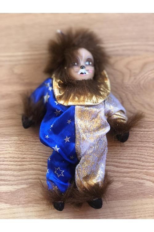 21 Cm El Boyama Avrupa Bebek Antika Porselen Bebek Oyuncak Palyaço N0 9709