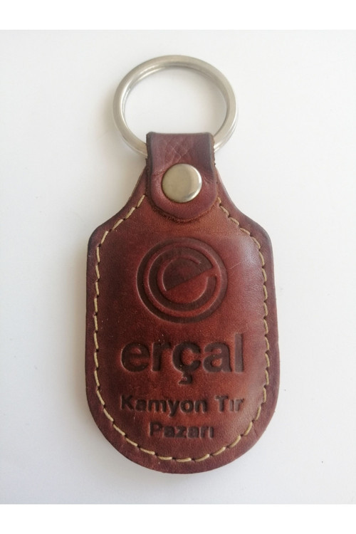 Koleksiyonluk Gerçek Deri Erçal Kamyon Ve Tır Pazarı Anahtarlık