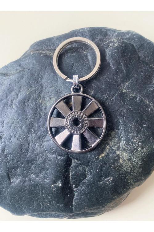 Jant Formunda Metal Anahtarlık