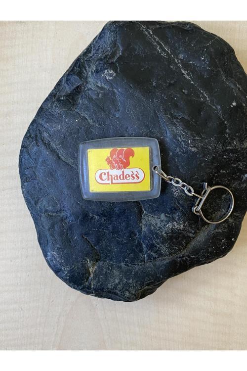 Vintage Anahtarlık Avrupa Anahtarlık Mika Anahtarlık Chadess Yazılı Anahtarlık