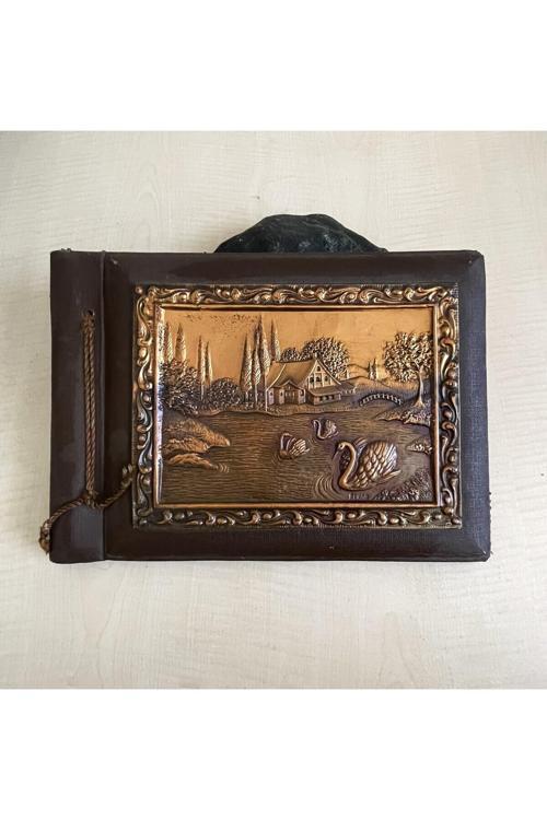 Bakır Renkli Kabartmalı Fotoğraf Albümü No 63, Şık Ve Zarif Tasarım