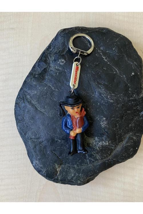 Vintage Anahtarlık Avrupa Anahtarlık Mika Anahtarlık Latin Müzisyen Temalı Anahtarlık