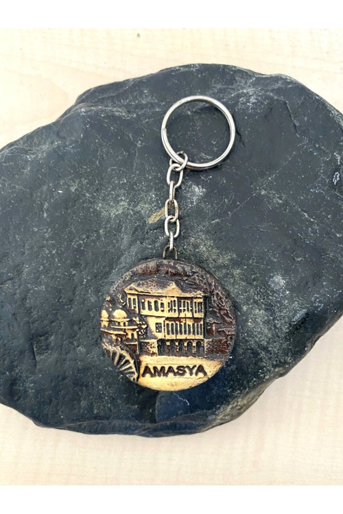 Amasya Temalı Anahtarlık