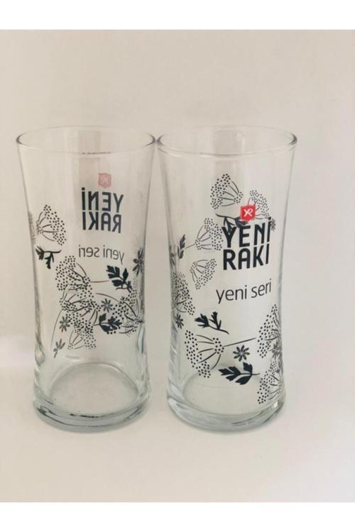 Yeni Rakı Yeni Seri Anason Desenli Rakı Bardağı 6 Adet Fiyatıdır
