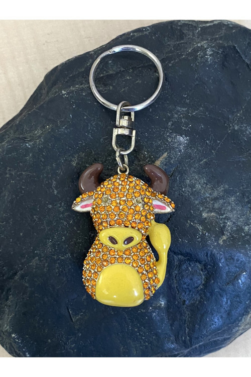Avrupa Bufalo Anahtarlık Metal Anahtarlık