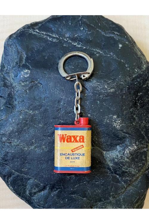 Fransız Anahtarlık Waxa Sıvı Yazılı Plastik Anahtarlık Koleksiyonluk Anahtarlık