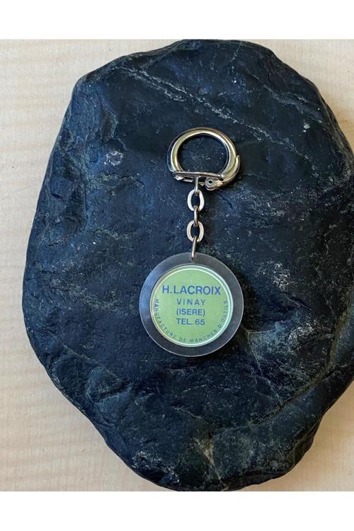 Treillage Piquets Echalas Yazılı Anahtarlık Mika Anahtarlık Koleksiyonluk Anahtarlık