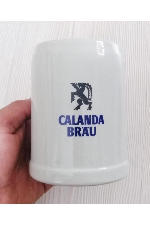 Vintage 0.5Lt Porselen Tankart Avrupa Bira Bardağı No 835