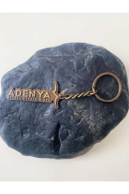 Adenya Resort Otels Yazılı Metl Anahtarlık