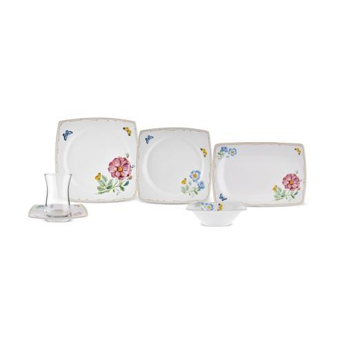 Forever Bone Velora 26 Parça 6 Kişilik Kahvaltı Takımı