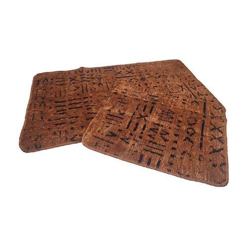 2 Lİ BANYO PASPASI 3D BASKILI GÖKTÜK