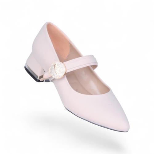 Scarletta S11 Saten 3Cm Kadın Topuklu Ayakkabı