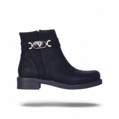 Scarletta S13 Nubuk Kadın Düz Bot