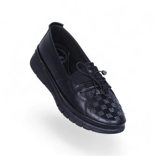 105 Atom Siyah Kadın Babet