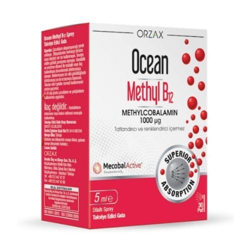 Ocean 1000 mg Methyl Cobalamin B12 Sprey 5 ml
