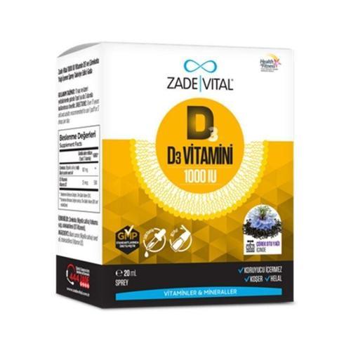 D3 Vitamini 1000 IU Sprey 20 ml