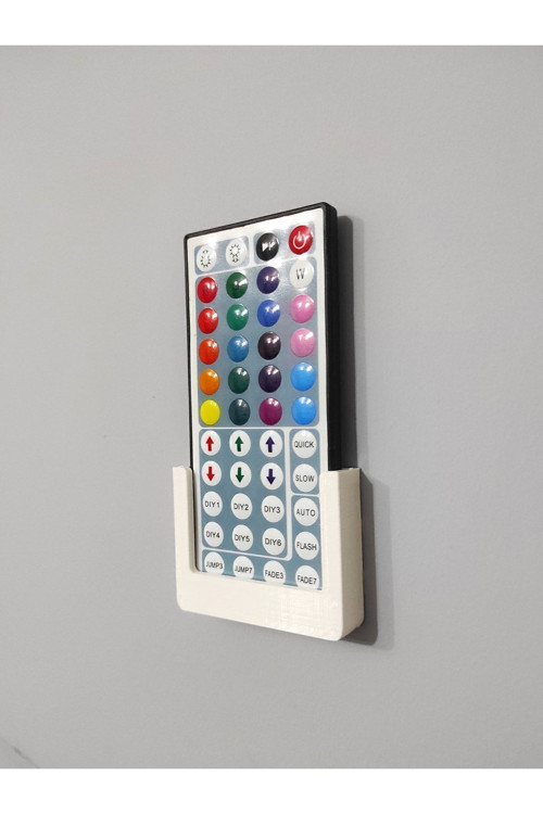 Rgb Led Işık Uzaktan Kumanda Tutucu - Duvar Aparatı