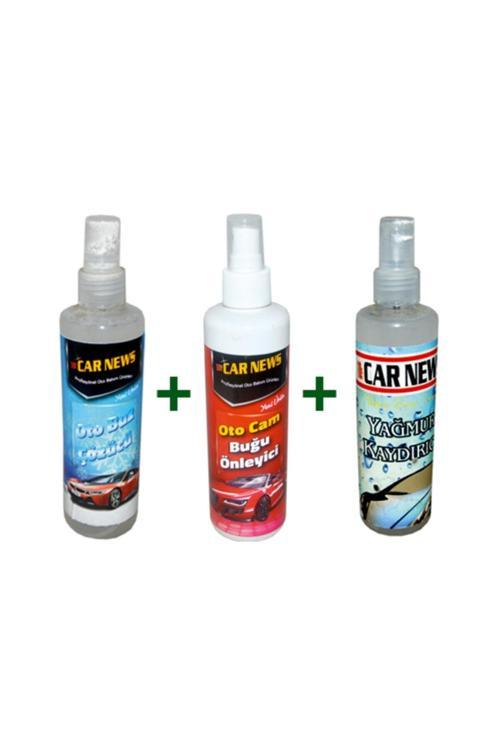 Buz Çözücü - Buğu Önleyici Ve Yağmur Kaydırıcı Set