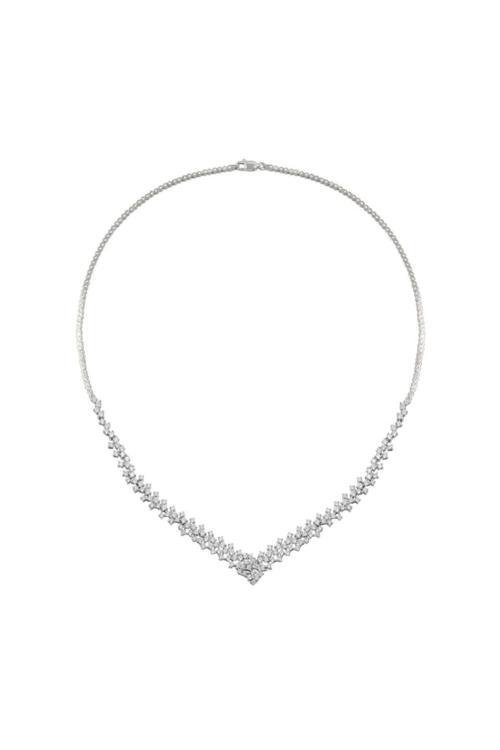 Arın Zirkon Taşlı Bayan Gümüş Kolye