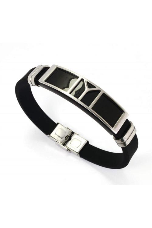 Iyı Kayı Boyu Diriliş Kauçuk Çelik Erkek Bileklik