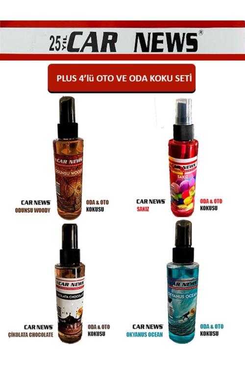 Plus 4’Lü Sprey Oto Ve Oda Koku Seti