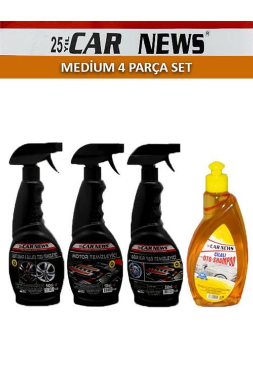 Medium Oto Temizlik Seti 4 Parça