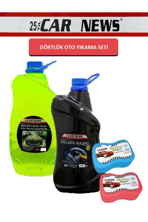 Dörtlük Oto Temizlik Seti 4 Parça