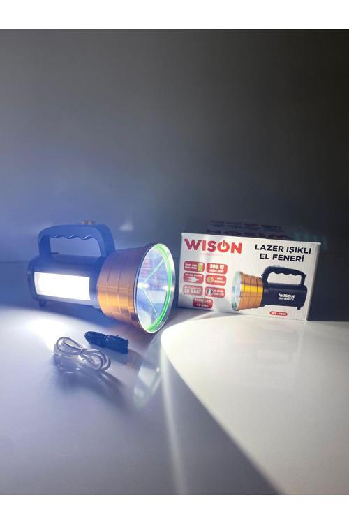 WİSON WS-1455 LAZER IŞIKLI EL FENERİ