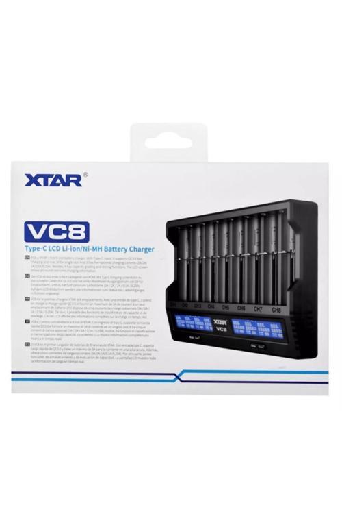 Xtar Vc8 Sekizli Li-İon / Nı-Cd / Nı-Mh Pil Şarj Cihazı